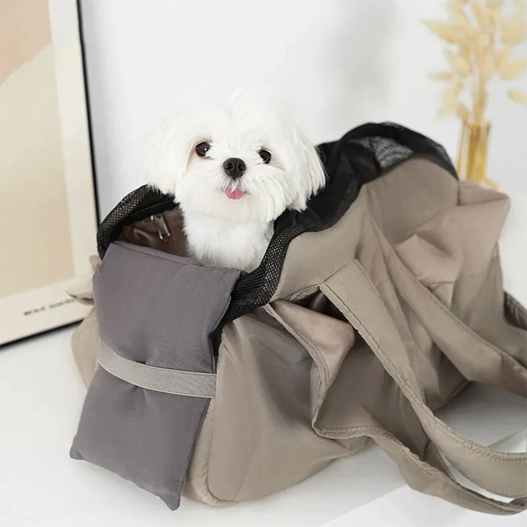 PetAffairs Hands-Free Sling Pet Carrier