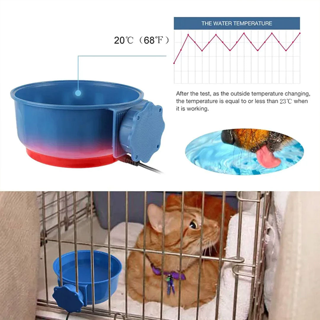 PetAffairs Electric Heating Dog Bowl