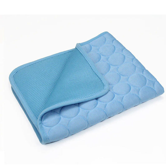 PetAffairs Ice Silk Pads Summer Pet Cooling Mat And Bed