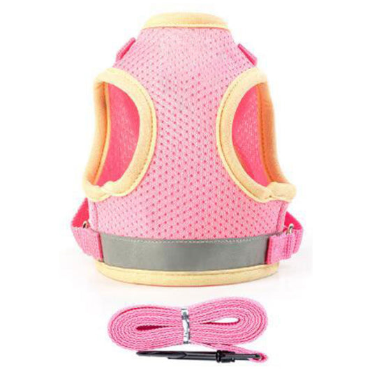 The Reflective Step-In Pet Harness and Leash Set