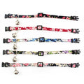 Floral Collar for Small Dogs with Bell Fashion Dog Collar