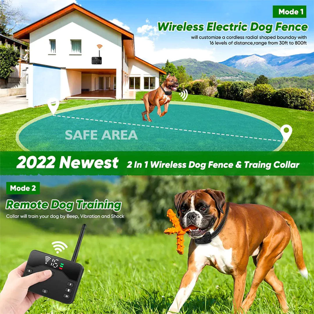 SmartGuard 2-in-1 Wireless Dog Fence System