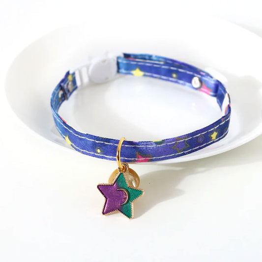 Enchanted Blossom Pet Collar in Pendant Style