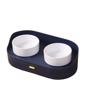 PetAffairs No-Spill Pet Food Bowls for Small Pets