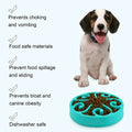PetAffairs Nontoxic Interactive Slow Feeder Pet Bowl with Non-Slip Design