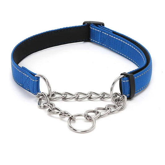 Reflective Martingale Dog Collar with Quick Release - Ideal for Large Dogs