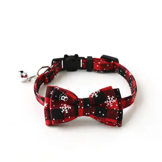 PetAffairs Christmas Durable Festive Pet Collar