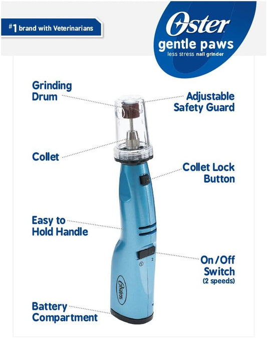 PetAffairs Oster Gentle Paws Nail Grinder