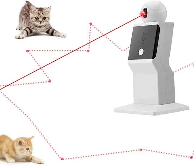 PetAffairs Automatic Interactive Cat Laser Toy