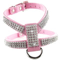 PetAffairs Bling Rhinestone Dog Harness