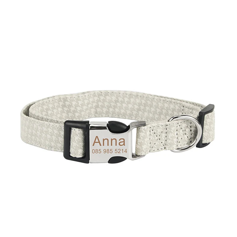 PetAffairs Buckle Martingale Dog Collar