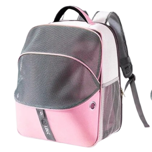 PetAffairs Double Shoulder Outdoor Pet Carrier Travel Backpack