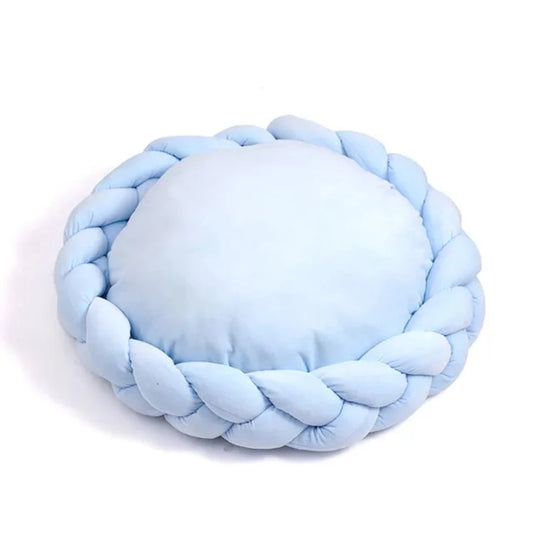 PetAffairs Warm Candy-Colored Donut Pet Bed