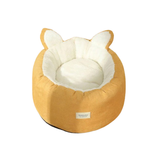 PetAffairs Cat and Small Dog Plush Bed House