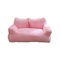 PetAffairs Plush Loveseat Pet Bed