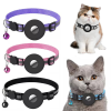 Breakaway cat collar with AirTag holder